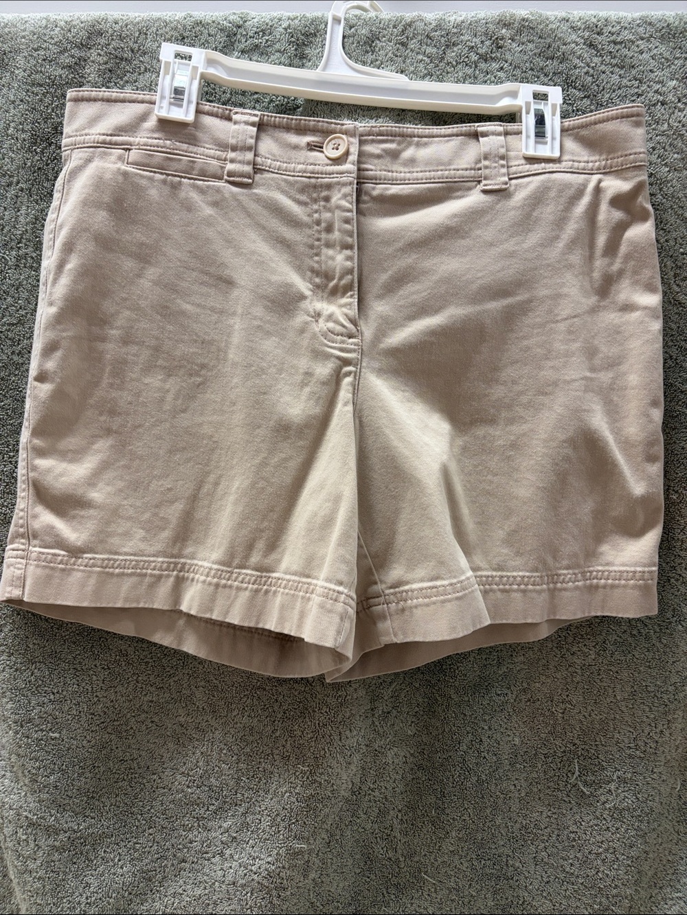 Jones New York Khaki/Taupe Bermuda Shorts